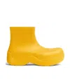 Bottega Veneta Puddle Ankle Boots In Egg Yellow