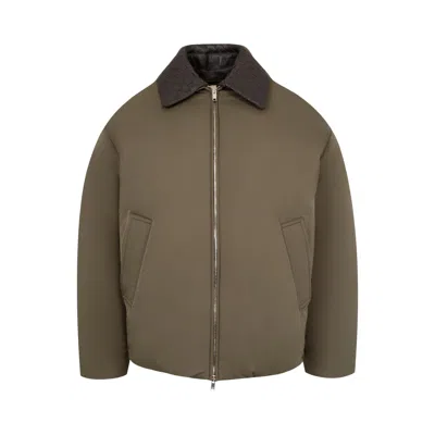 Pre-owned Bottega Veneta Puffer Jacket 'camo' | Tan | Men's Size 50 In Brown