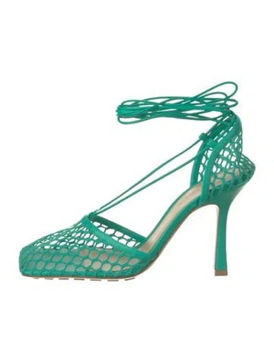 Pre-owned Bottega Veneta Pumps W/ Tags In Green