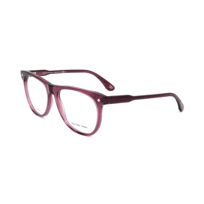 Bottega Veneta Purple Acetate Frames In Brown