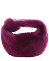 Bottega Veneta Purple Shearling Jodie (authentic Pre-loved)