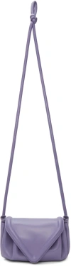 Bottega Veneta The Small Beak Shoulder Bag In Nappa Leather In 5130 Lavender