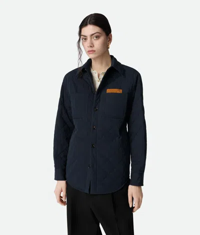 Bottega Veneta Quilted Cotton Overshirt