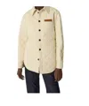 Bottega Veneta Quilted Cotton Overshirt In Multi