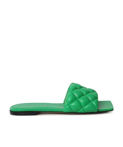 BOTTEGA VENETA QUILTED FLAT SANDALS