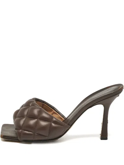 Pre-owned Bottega Veneta Quilted Leather Sandals