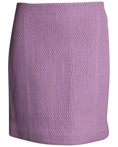Bottega Veneta Quilted Skirt In Purple