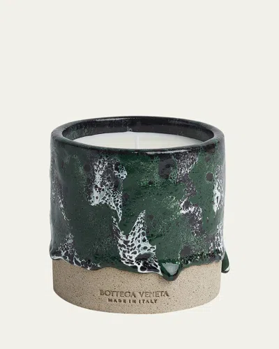 Bottega Veneta Raintree Glaze Single-wick Candle In Green