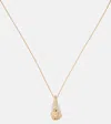 Bottega Veneta Rana Embellished Gold-plated Necklace
