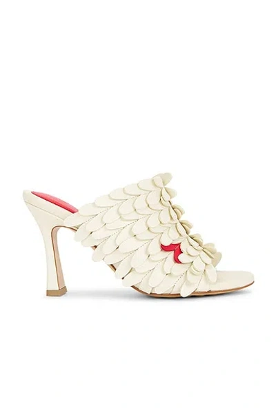 Bottega Veneta Rana Mule Sandal In White
