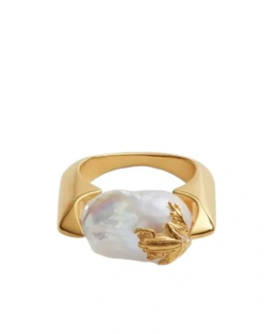 BOTTEGA VENETA RANA PEARL RING