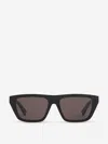 Bottega Veneta Rectangular Sunglasses In Black