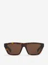 Bottega Veneta Eyewear Square Frame Sunglasses In Brown