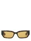Bottega Veneta Dash Rectangular Sunglasses In Brown