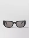 Bottega Veneta Rectangular Sunglasses Gold Accents
