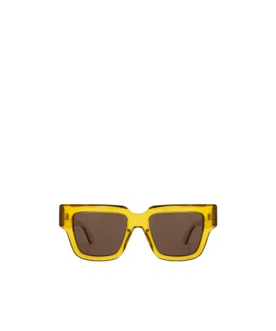 BOTTEGA VENETA BOTTEGA VENETA EYEWEAR RECTANGLE FRAME SUNGLASSES