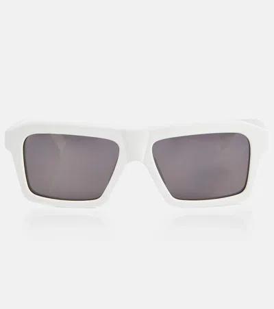 Bottega Veneta Sonnenbrille In White-white-grey