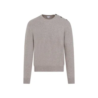 Bottega Veneta Regular Fit Jumper In Neutral