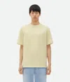 Bottega Veneta Relaxed Fit Cashmere T-shirt In White