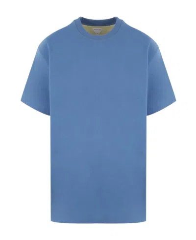 Bottega Veneta Cotton T-shirt In Blue