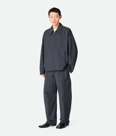 Bottega Veneta Blouson Aus Beschichteter Baumwolle In Vulcano