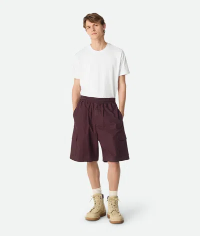 BOTTEGA VENETA CARGOSHORTS AUS BESCHICHTETER BAUMWOLLE