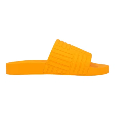 BOTTEGA VENETA BOTTEGA VENETA RESORT SLIDES ORANGE