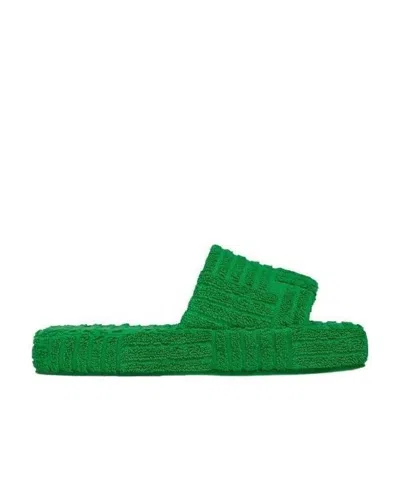 Bottega Veneta Resort Sponge Slide In Green
