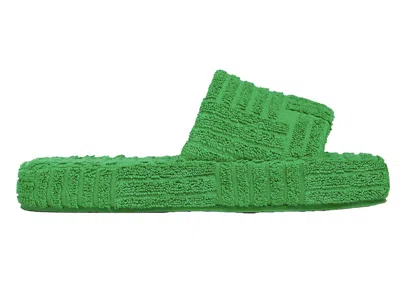 Pre-owned Bottega Veneta Resort Sponge Slide (womens) Sneakers In Grass