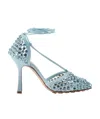 BOTTEGA VENETA BOTTEGA VENETA SPARKLE STRETCH SANDALS