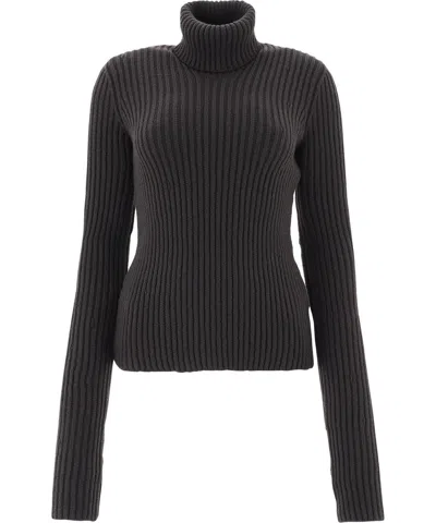 BOTTEGA VENETA RIB KNIT TURTLENECK JUMPER