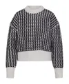 Bottega Veneta Ribbed-knit And Wool-chenille Sweater In Black