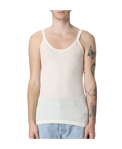 Bottega Veneta Rib Vest In White