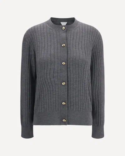 BOTTEGA VENETA RIBBED CARDIGAN