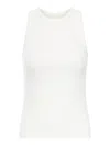 Bottega Veneta Ribbed Cotton Tank Top