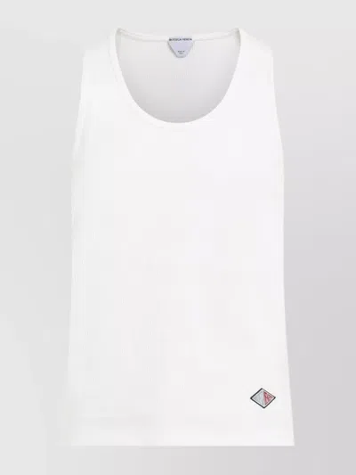 Bottega Veneta Slim-fit Tank Top In White