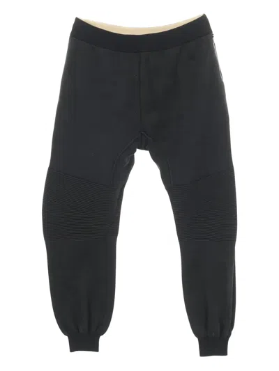 Pre-owned Bottega Veneta Ribbed Jogger Sweat Pants In Gray