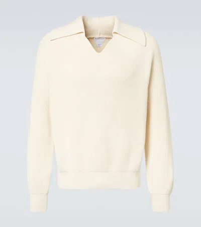 Bottega Veneta Polopullover Aus Rippstrick