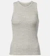 Bottega Veneta Ribbed-knit Cotton Tank Top