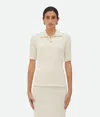 Bottega Veneta Geripptes Wolloberteil In String
