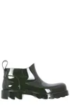 Bottega Veneta Ridged Slip-on Boots In Green