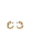 Bottega Veneta Ring Earring In Yellow