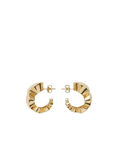 Bottega Veneta Ring Earring In Yellow