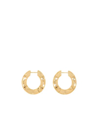 Bottega Veneta Ring Earring In Yellow