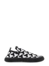 Bottega Veneta Ripple Wave Patter Slip-on Sneakers