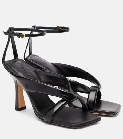 BOTTEGA VENETA RIVA LEATHER SANDALS