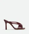 Bottega Veneta Riva Crossover Strap Sandal In Barolo