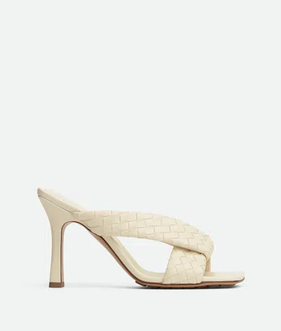 Bottega Veneta Riva Mule In Gray