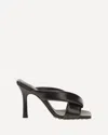 Bottega Veneta Black Leather Sandals