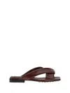 Bottega Veneta Mule Flat Riva Color Barolo